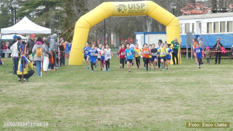 Mezzano: Cross Provinciale UISP 2024 - prova 2 di 6 - 24 febbraio 2024